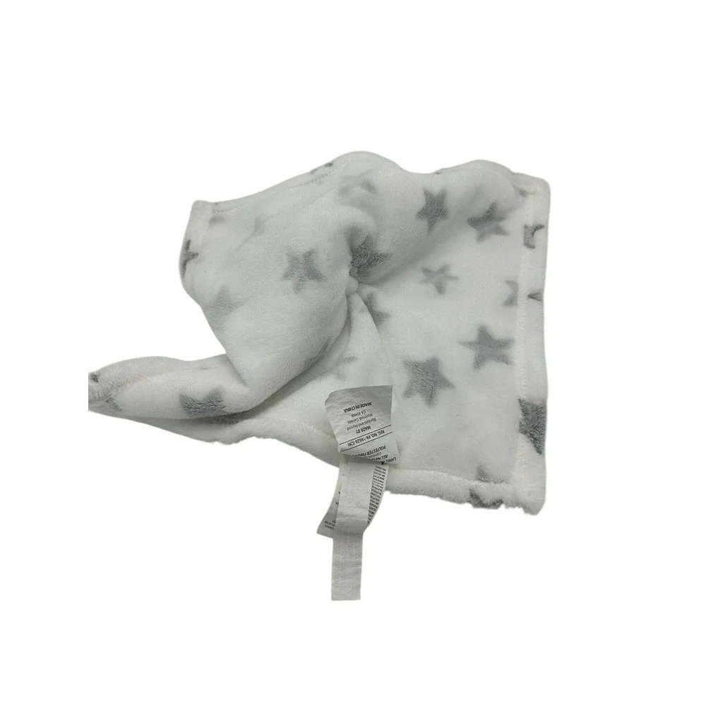 Blankets and Beyond Baby‎ Lovey Gray Puppy Stars Security Blanket 14 by 14